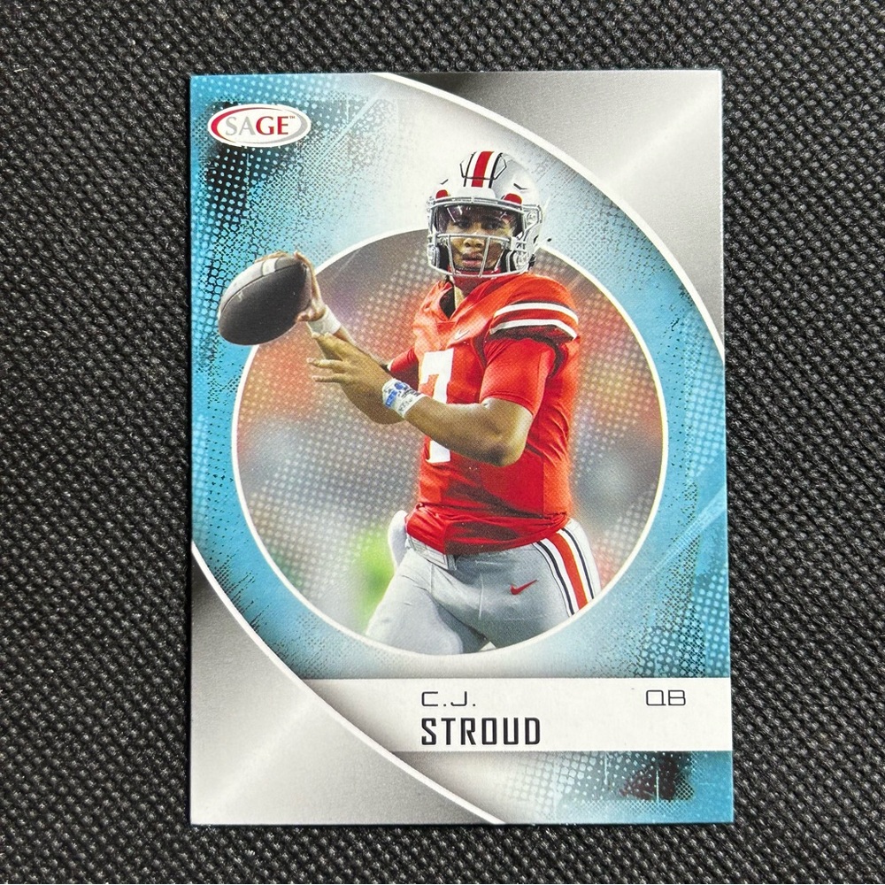 2023 Sage Hit CJ Stroud Rc Rookie Houston Texans